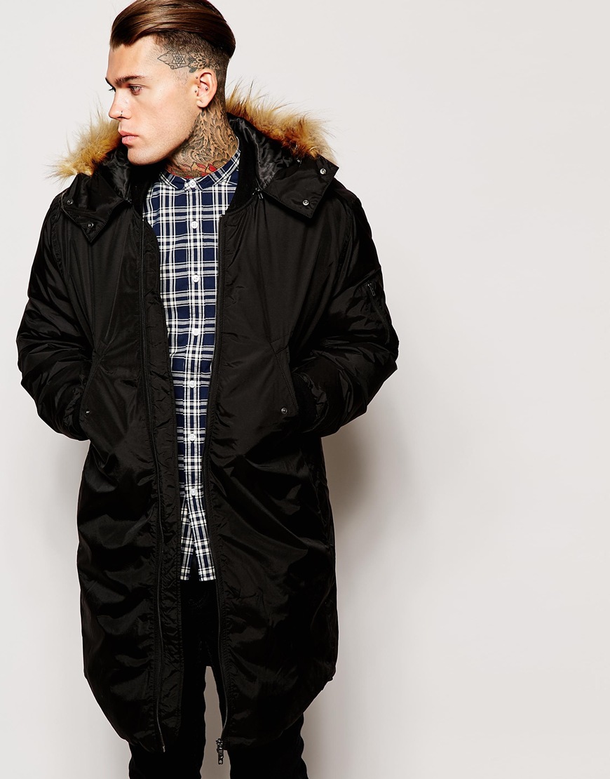 Bomber Parka Jacket 2 in 1 With Removable Hood – Fashion