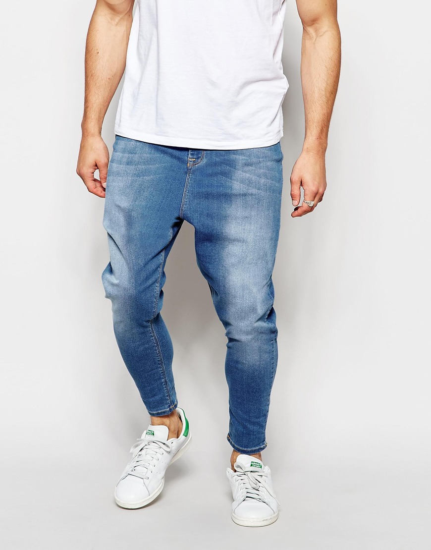Spray On Drop Crotch Jeans – Shophistic Lite