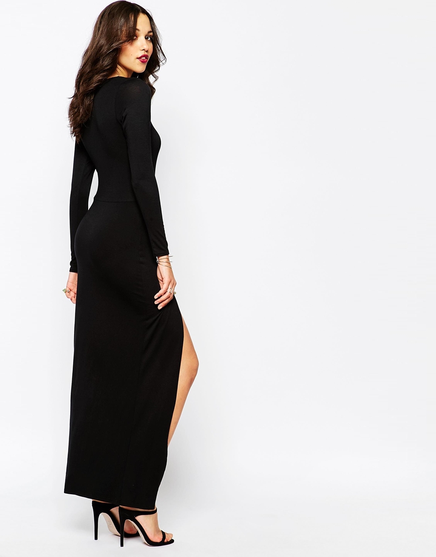 Sleeve Double Split Maxi Dress – Shophistic Lite
